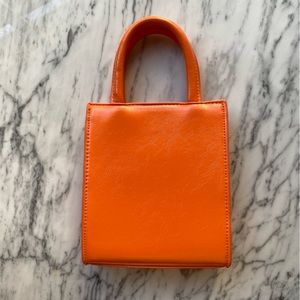 Mango Orange Mini Bag